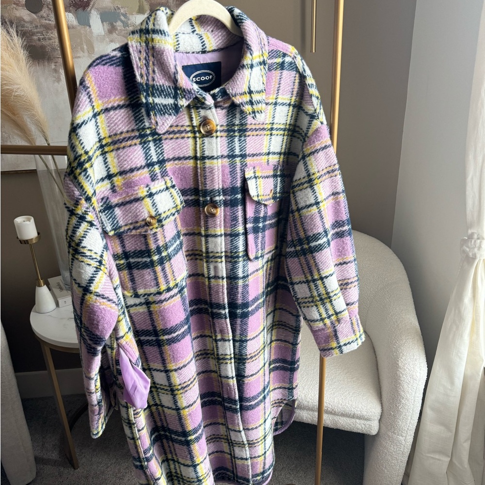 Plaid Shacket Jacket/Coat